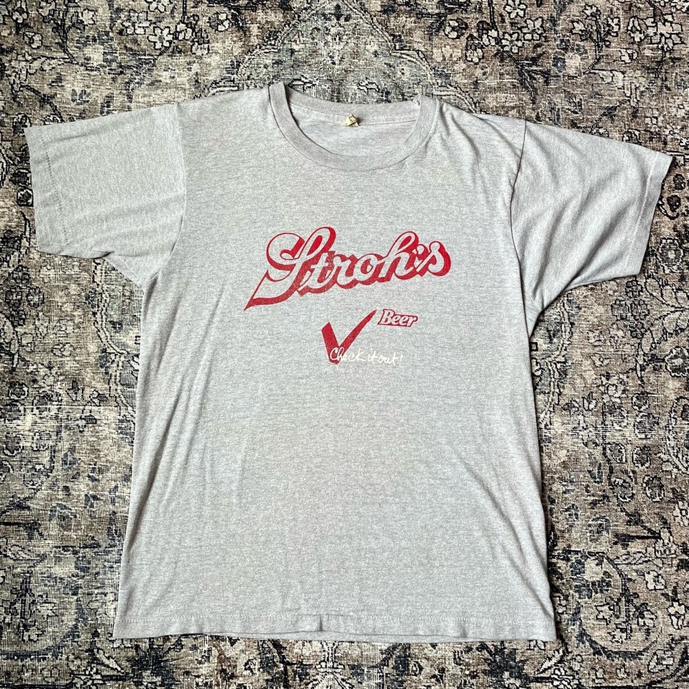 Vintage Single Stitch Beer Tee